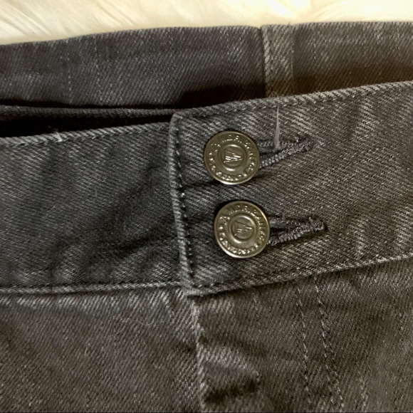 SOLD- American Living Black Denim High Waist Skirt Size 8 Pockets - Picture 11 of 11